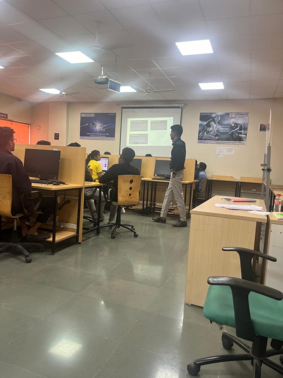 Hands-on lab session — walking through a live project build