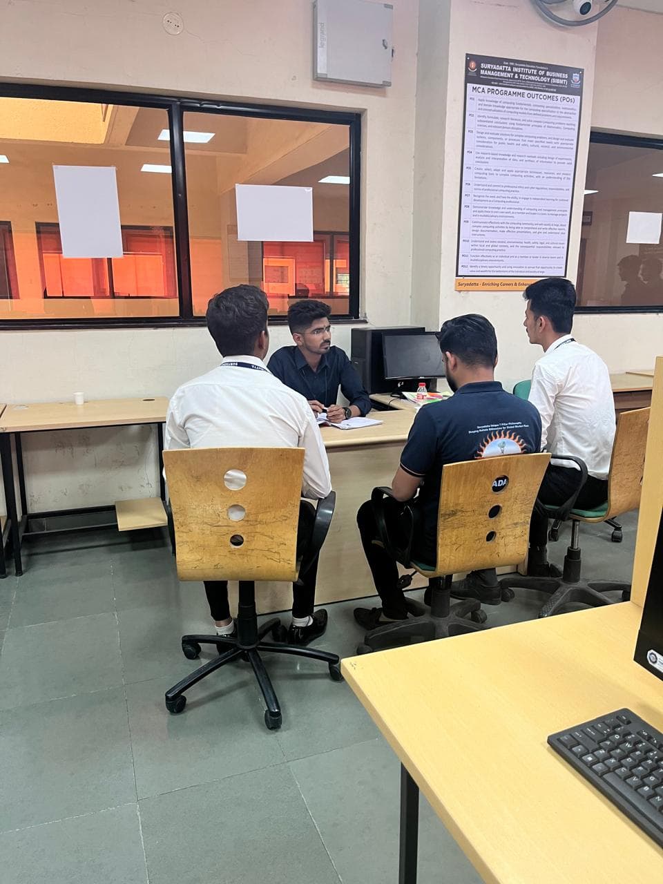 One-on-one mentoring after class
